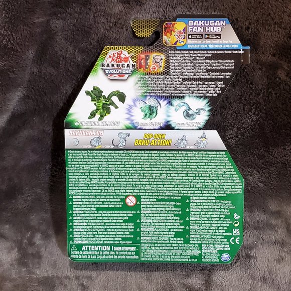 BAKUGAN Evolutions NILLIOUS - Nano Sledge, Nano Lancer -Platinum Power Up Pack - Picture 5 of 5